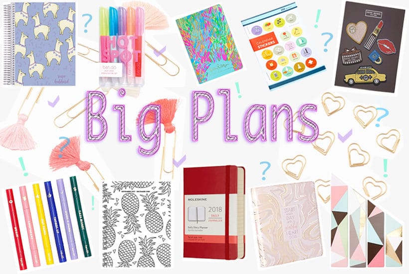planners for 2018