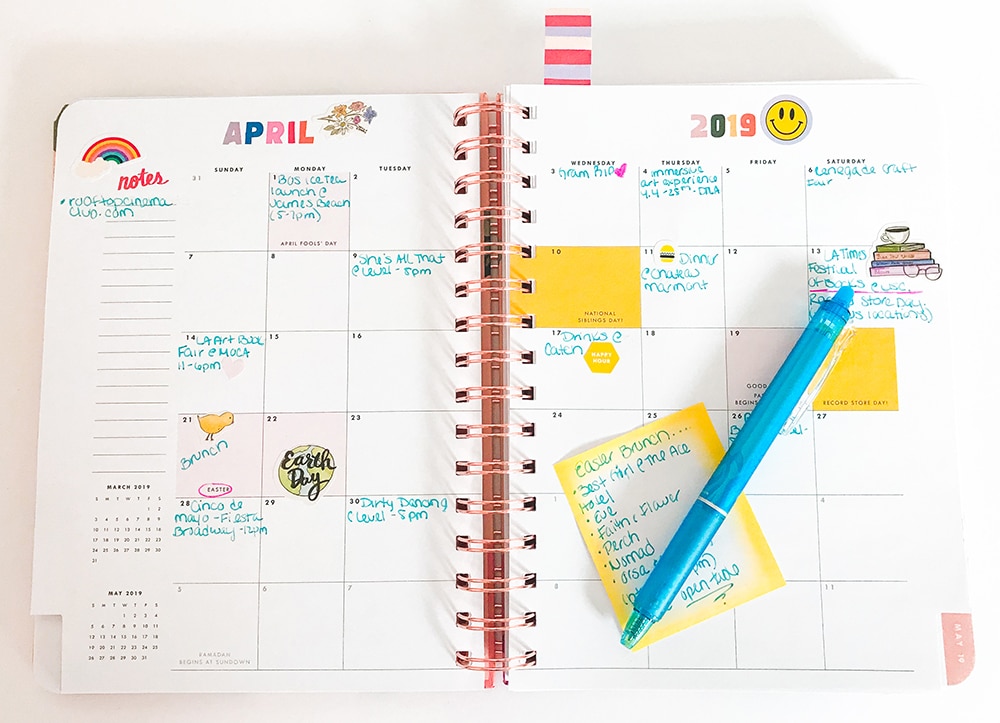 How To Use A Planner Effectively