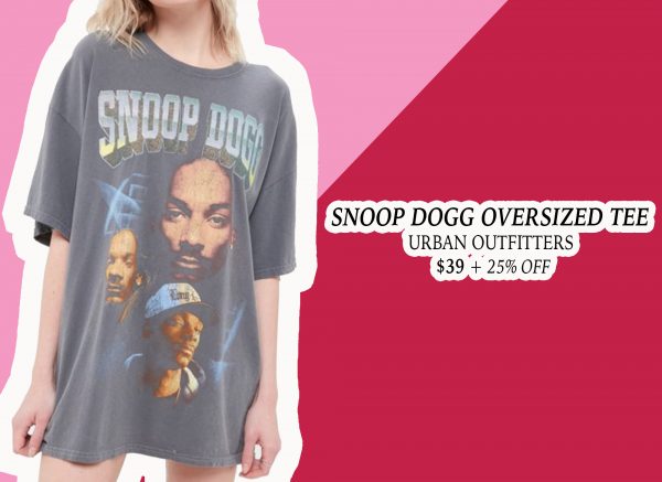 My Holiday Wish List: Snoop Dogg Oversized Tee from Urban Outfitters