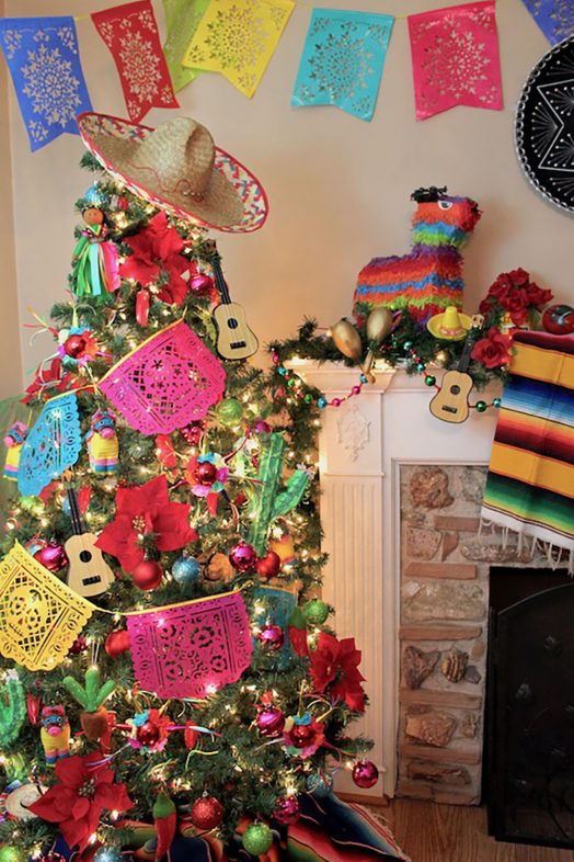 The Full of Character Fiesta Christmas Tree Theme