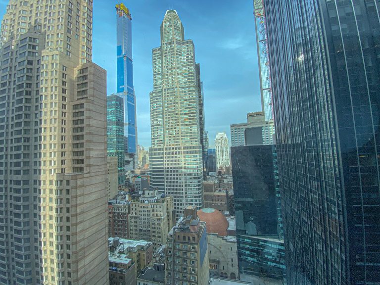 View from the Hilton Midtown in Manhattan