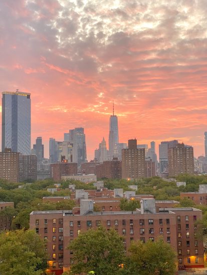 What I Loved in September, 2020: NYC sunsets