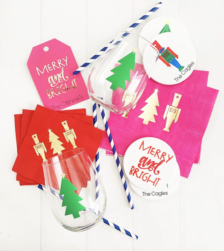 DIY Cricut Gifts: Christmas Hostess Gift Set