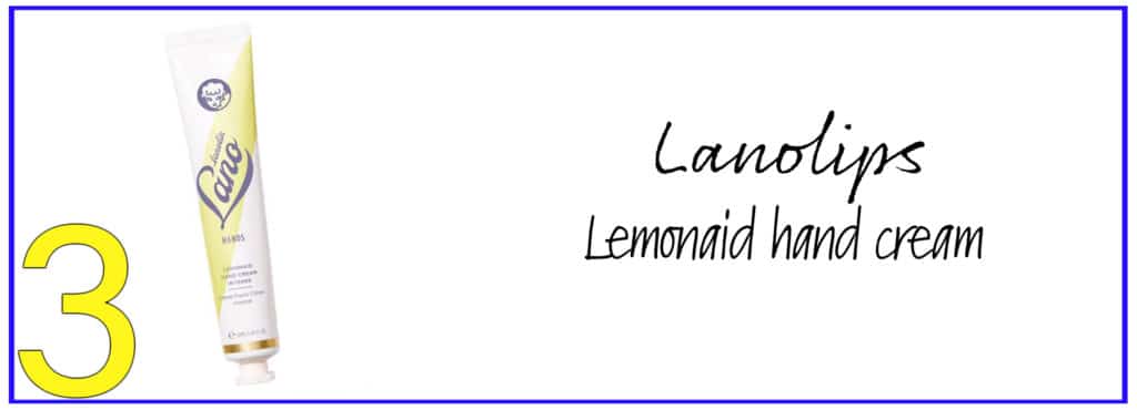 Lanolips lemonaid hand cream for dry and cracked hands