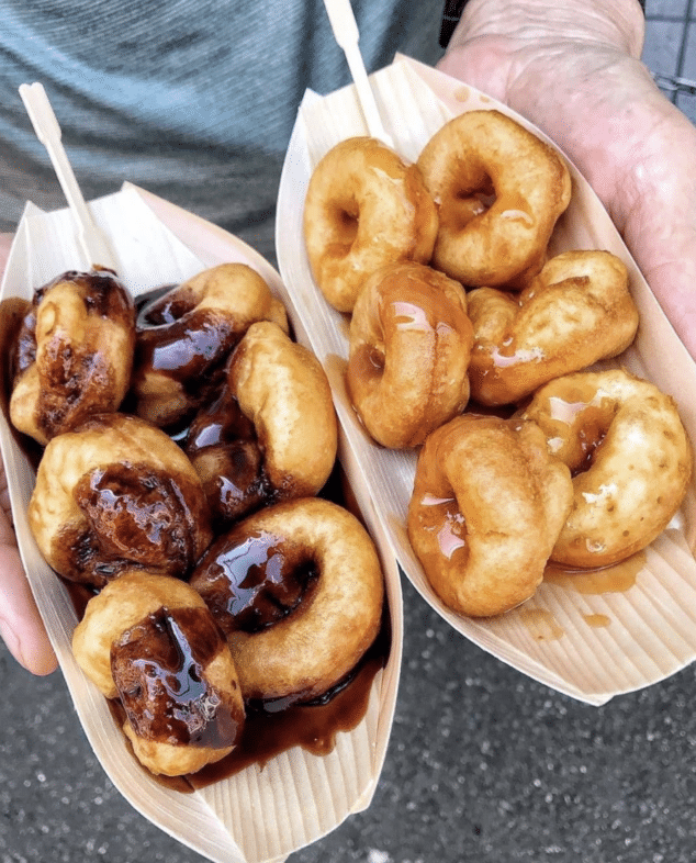 Spring in New York City: donuts from the Bronx Night Market