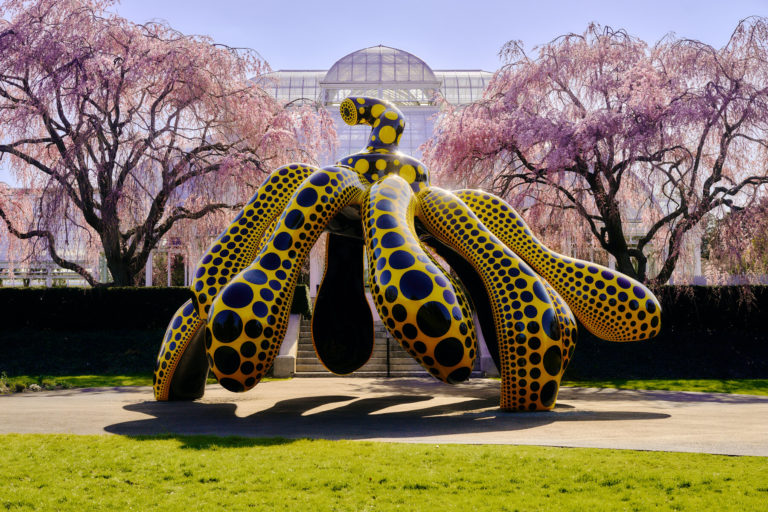 Spring in New York City: Yayoi Kusama’s art installation, Cosmic Nature