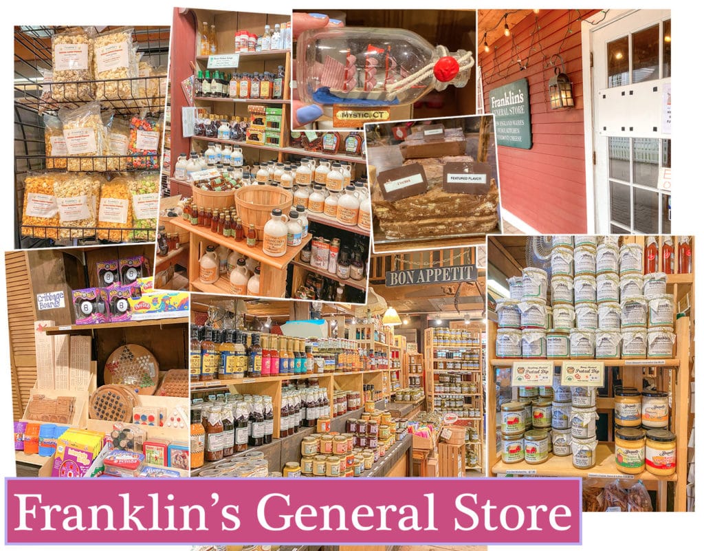 Franklin's General Store in Olde Mistick Village