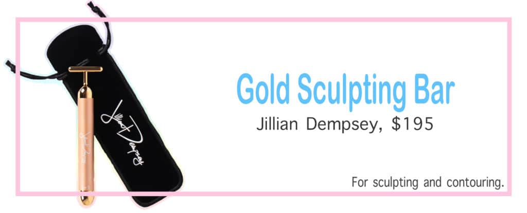 At-Home Anti-Aging Beauty Devices: Gold Sculpting Bar