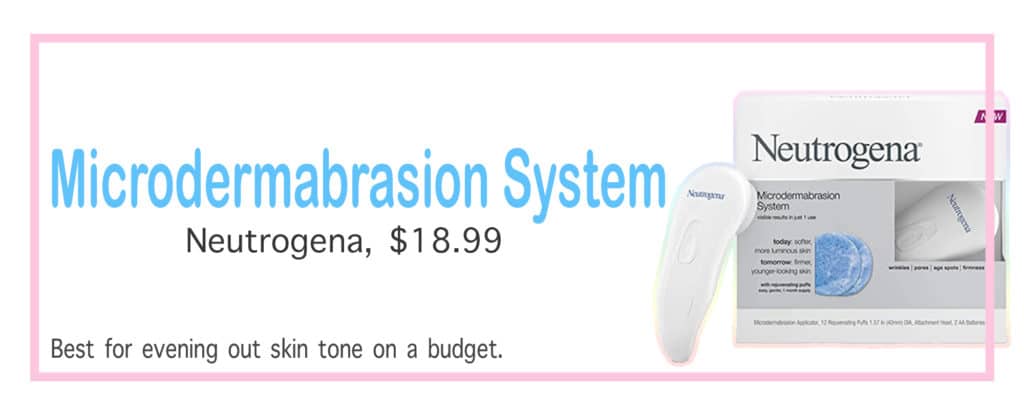 At-Home Anti-Aging Devices: Neutrogena Microdermabrasion