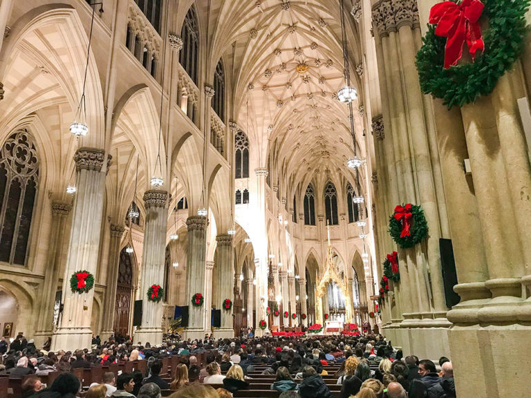 NYC At Christmastime: St. Patrick's Cathedral