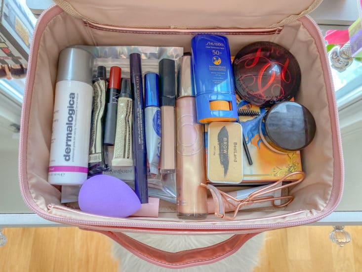 What’s Inside My Travel Makeup Case + Packing Tips